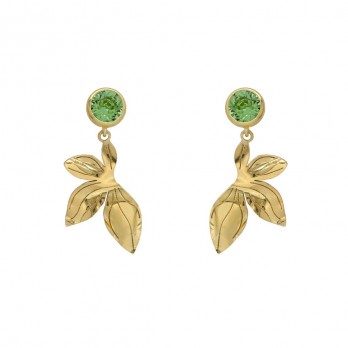 Brincos Crystals swarovski®  VictoriaCruz Prata A5275-14DT