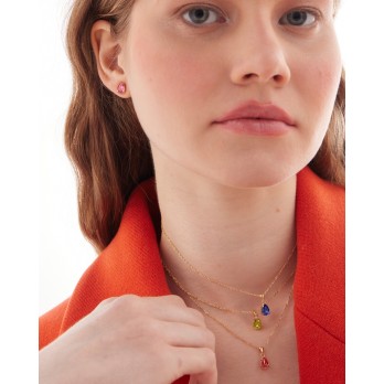 Brincos Crystals swarovski®  VictoriaCruz Prata A5503-08DT