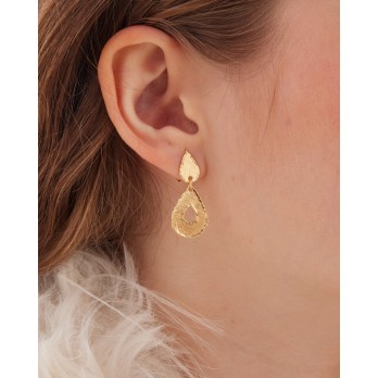 Brincos VictoriaCruz Prata A5583-DT