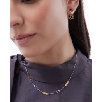 Colar  VictoriaCruz Prata A5647-BG