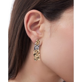 Brincos VictoriaCruz Prata A5649-BT
