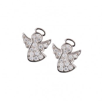 Brincos Anjo  Amen Jewelry  Prata EABBZ