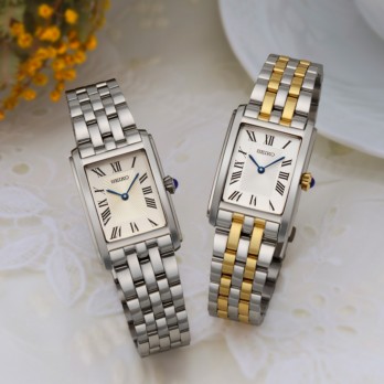 RELOGIO SEIKO Ladies' watch Rectangular SWR087P1