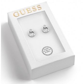 Brincos  Guess Toc- Circle Logo Studs JOBE06011JWRHT-U