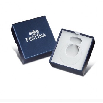 Relógio de bolso festina pocket F2028/1 branco masculino