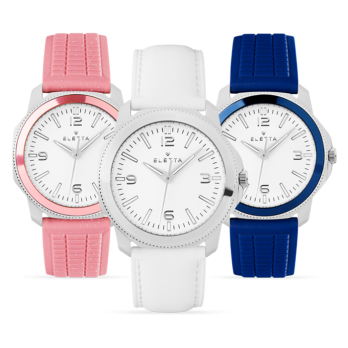 Relogio Eletta Box Mulher Vilamoura Colors E2638SBVLMCLR.BOX