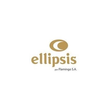 BRINCOS PRATA E OURO 9K ELLIPSIS