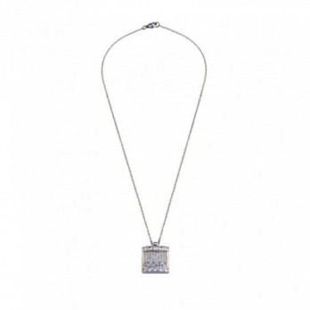 COLAR PRATA E OURO 9K ELLIPSIS