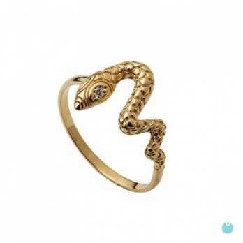 ANEL PRATA DOURADA LINK