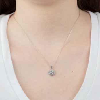 COLAR PRATA LOTUS SILVER