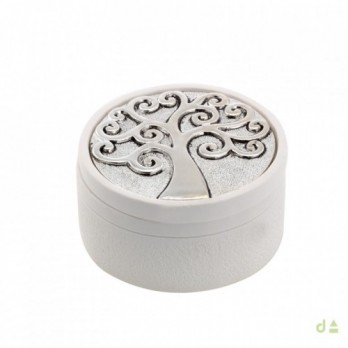 Caixa Dhome - Árvore da vida PVD/PRATEADO