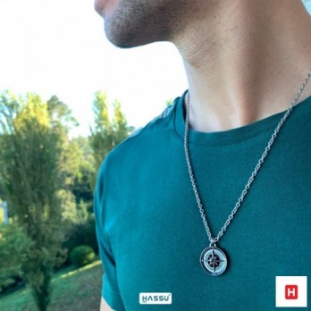 Colar Hassu Rosa dos Ventos