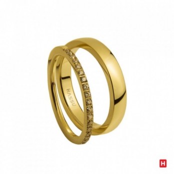 Aliança Hassu Urban Eternity Golden