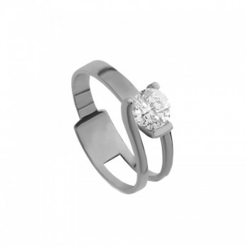 Anel Noivado Passion Gold 9k