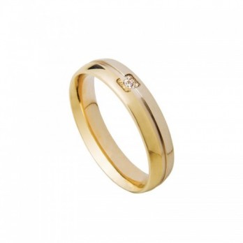 Aliança Bodas Passion Gold 19.2k