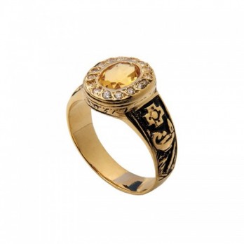 Anel de Curso Passion Gold 19k