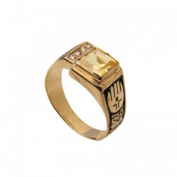 Anel de Curso Passion Gold 19k