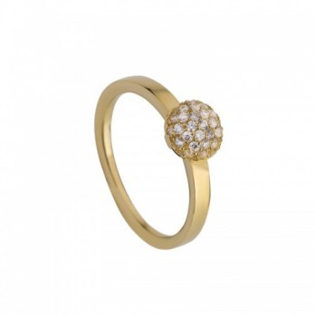 Anel Noivado Passion Gold 19.2k