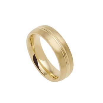 Aliança Casamento Passion Gold 9k
