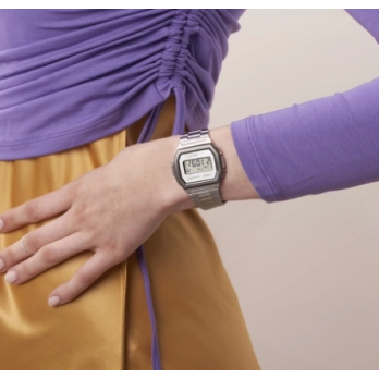 Relógio Casio Vintage Premium Prateado A1000D-7EF