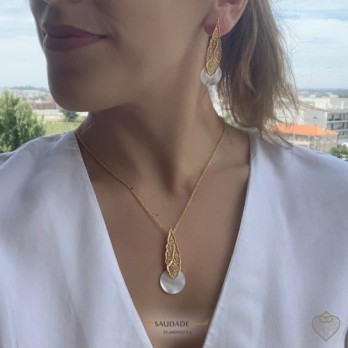 Brincos Saudade-Pérola do Atlântico