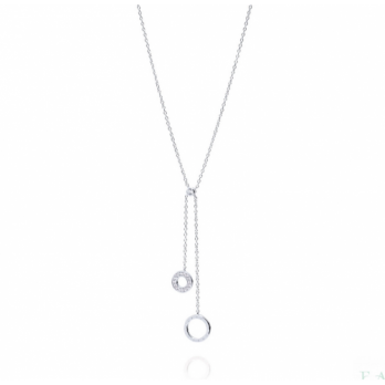 COLAR PRATA FOREVER TOGERHER F.A. JEWELRY