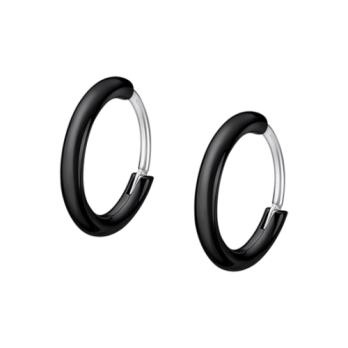 BRINCOS  LOTUS STYLE ,AÇO