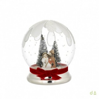 Globo Dhome Sagrada Família PVD PRATEADO