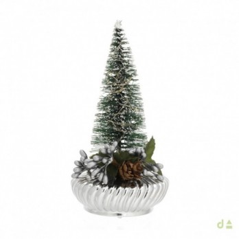 Árvore de Natal Dhome PVD PRATEADO