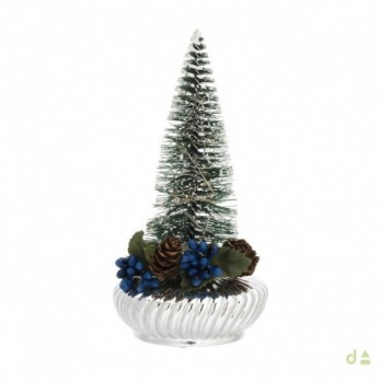 Árvore de Natal Dhome PVD PRATEADO