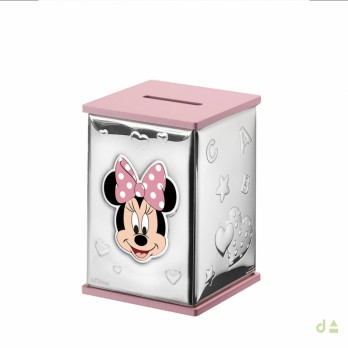 Mealheiro Dhome Minnie Pvd prateado