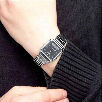 Relógio Casio Vintage Edgy AQ-230A-1DMQYES